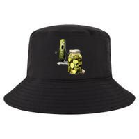 Funny Pickle Surprise A Cucumber And A Jar Of Sliced Pickles Gift Cool Comfort Performance Bucket Hat