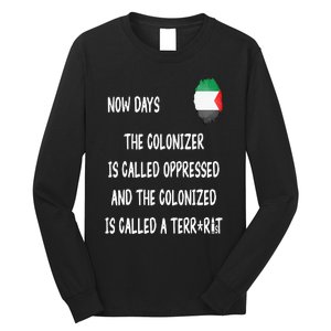 Free Palestine Support Middle East Peace Long Sleeve Shirt