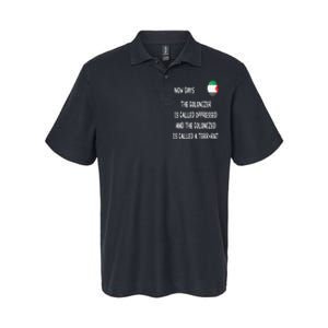 Free Palestine Support Middle East Peace Softstyle Adult Sport Polo