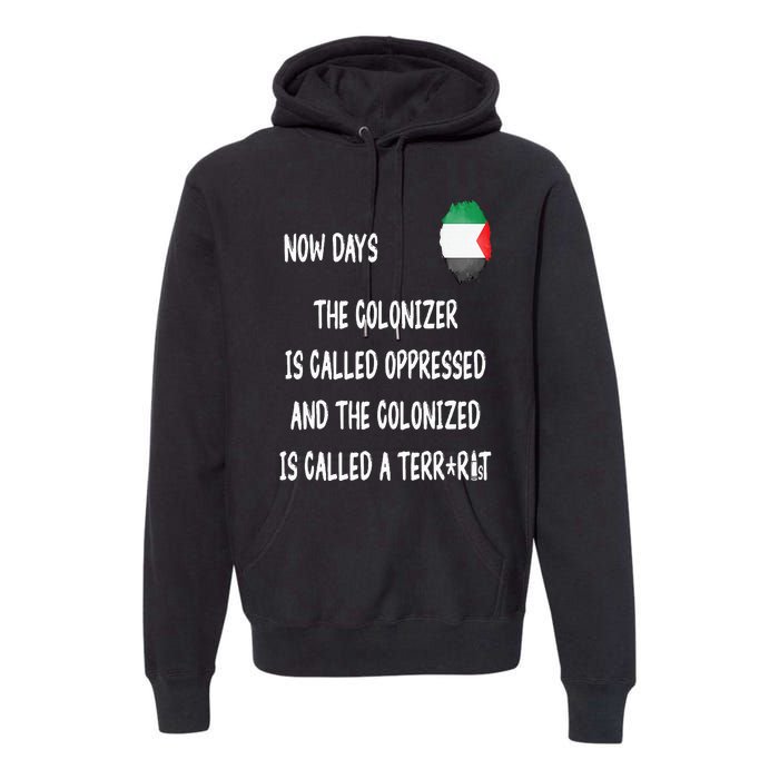 Free Palestine Support Middle East Peace Premium Hoodie