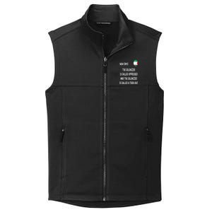 Free Palestine Support Middle East Peace Collective Smooth Fleece Vest