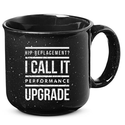 Funny Post Surgery Gag Gifts Get Well Soon Hip Replacement 15oz Campfire Ceramic Mug