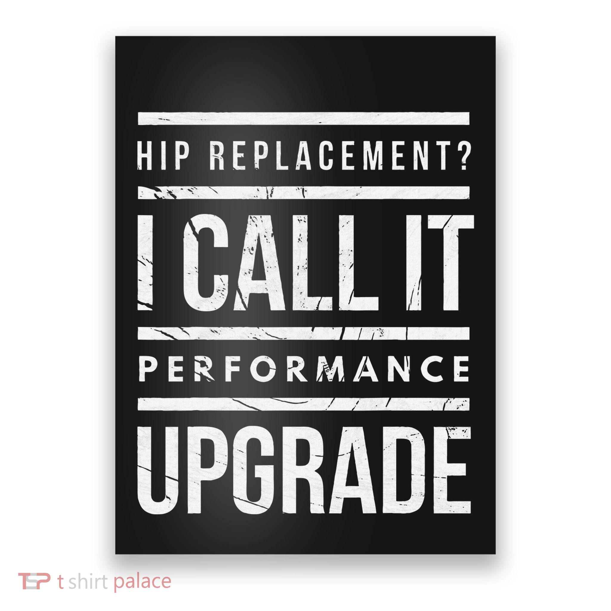 Funny Post Surgery Gag Gifts Get Well Soon Hip Replacement Poster
