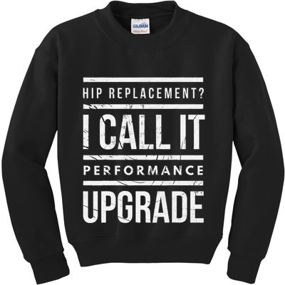 Funny Post Surgery Gag Gifts Get Well Soon Hip Replacement Kids Sweatshirt