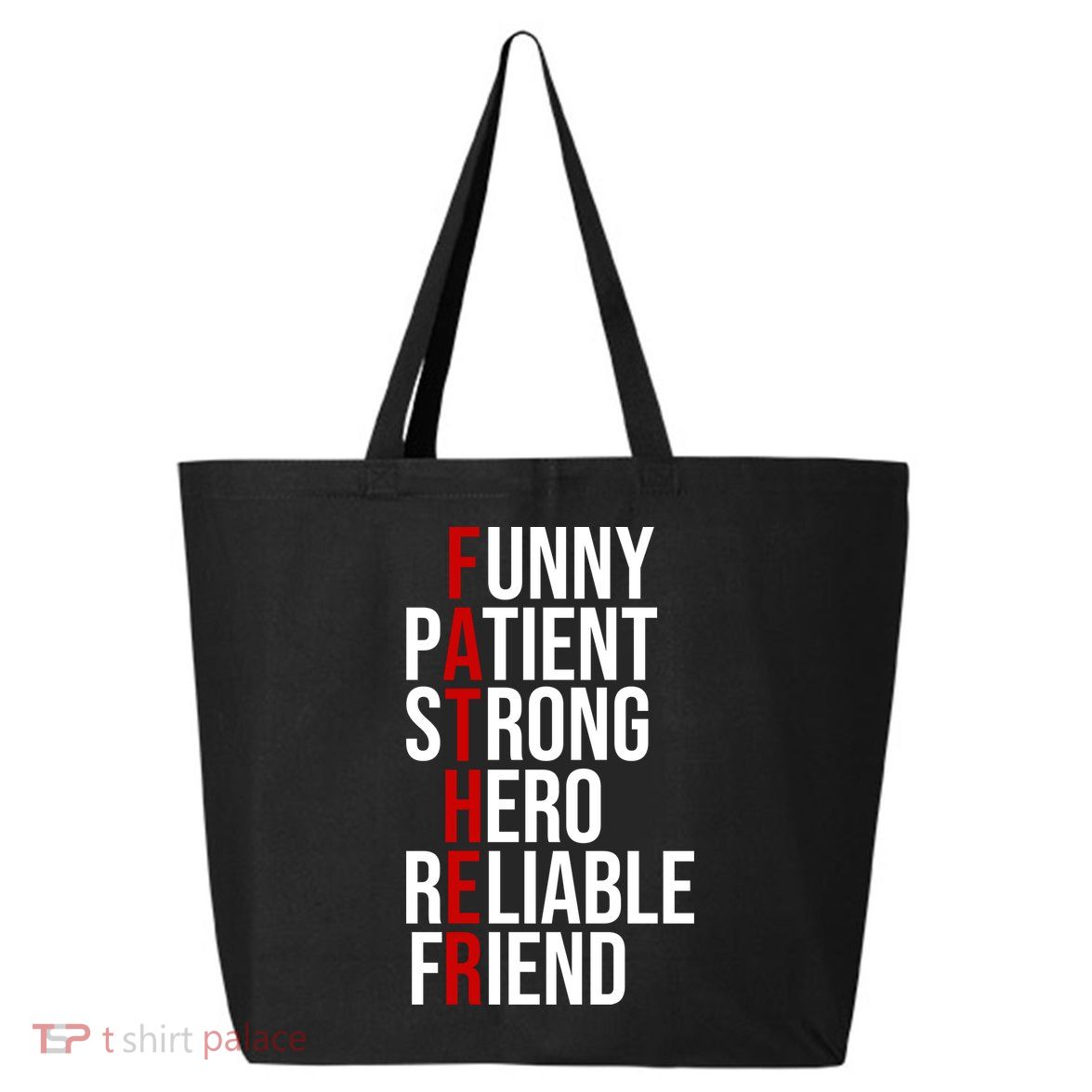 Father Patient Strong Hero Definition Dad Gift 25L Jumbo Tote