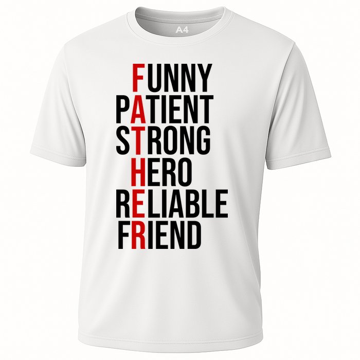 Father Patient Strong Hero Definition Dad Gift Performance Shirt