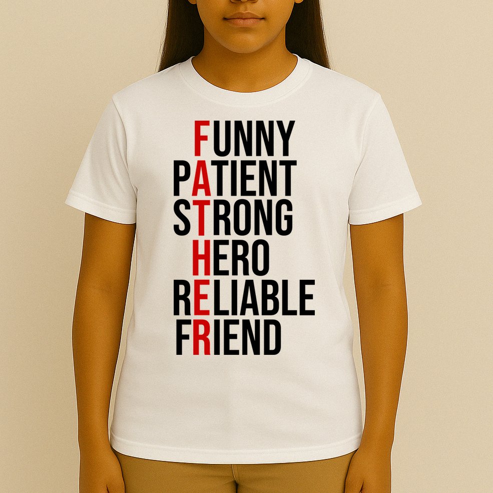 Father Patient Strong Hero Definition Dad Gift T-Shirt