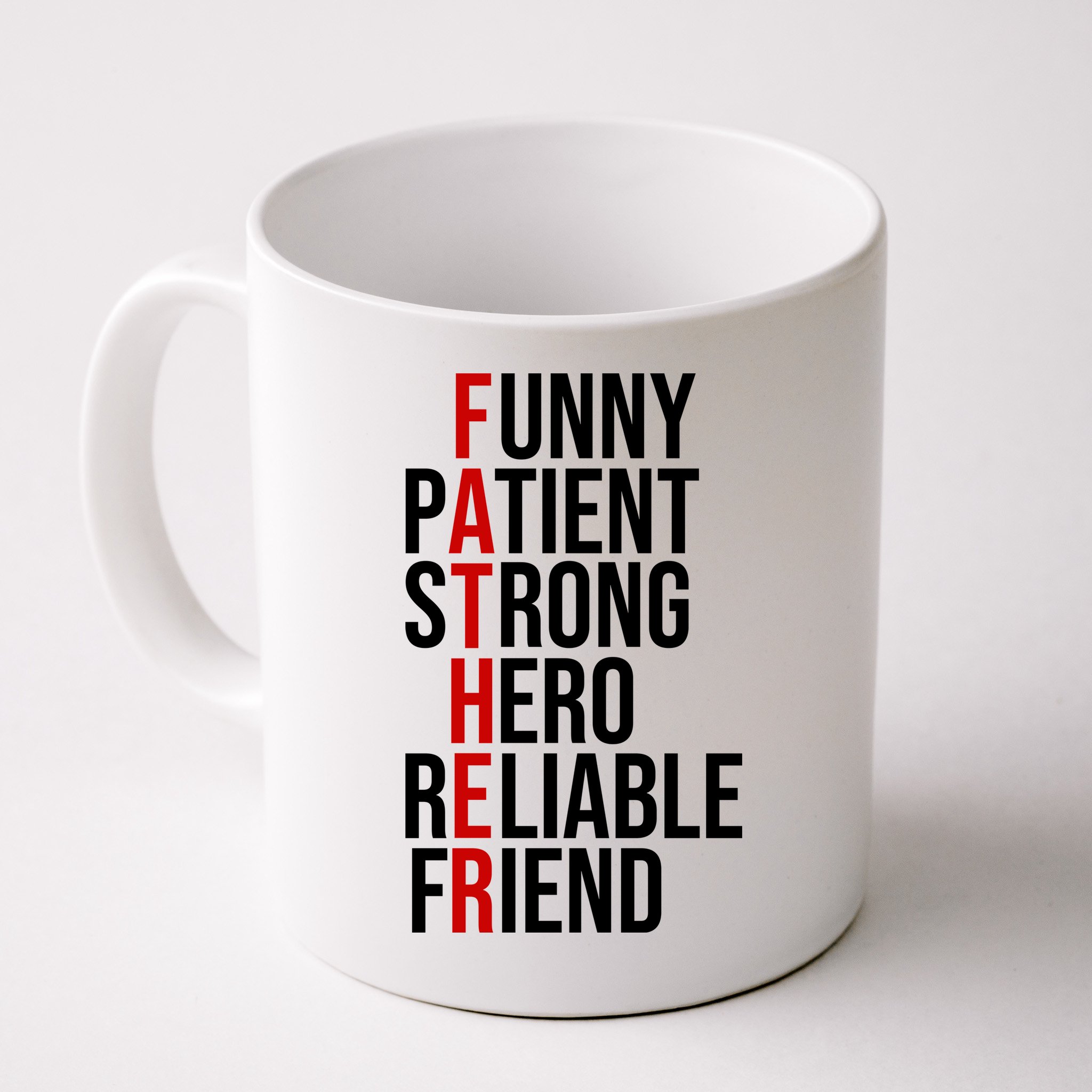 Father Patient Strong Hero Definition Dad Gift Mug