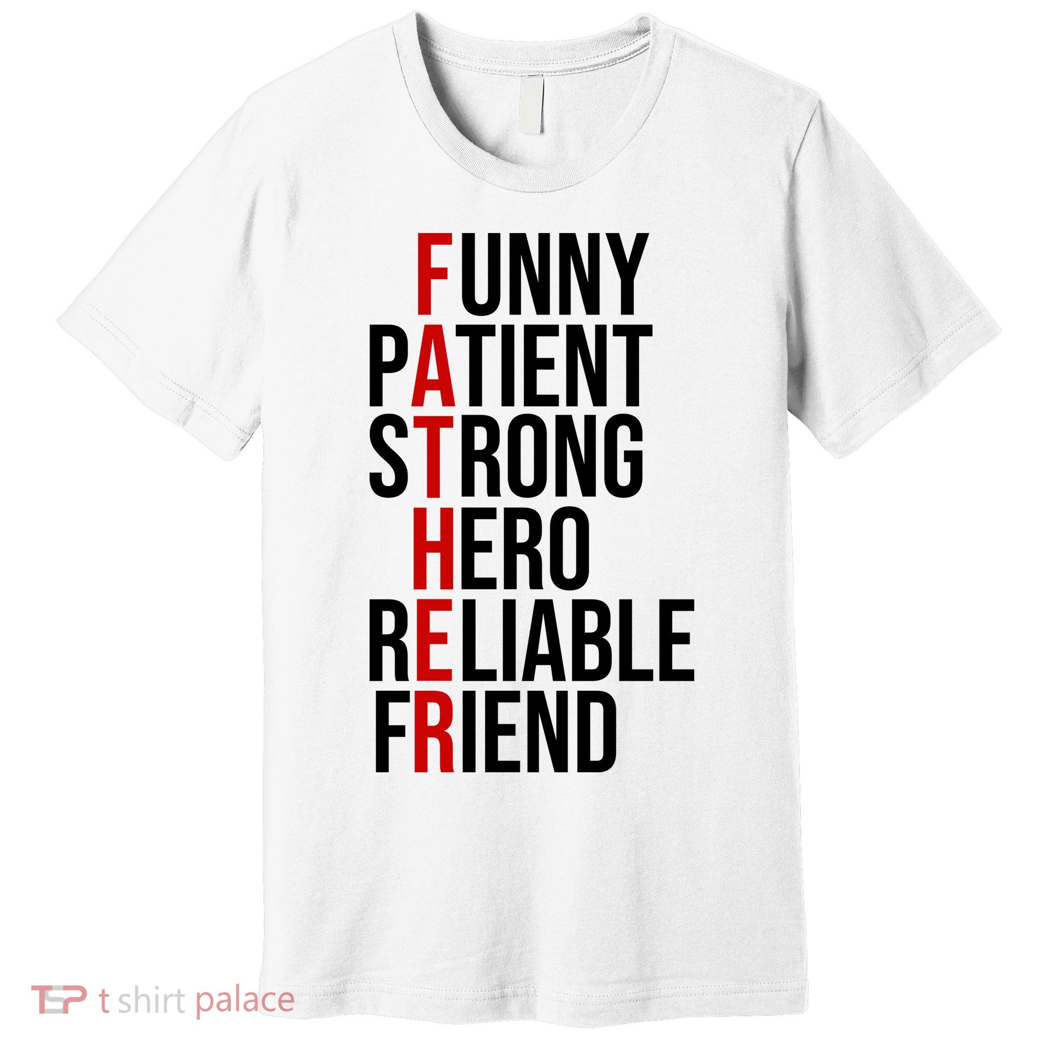 Father Patient Strong Hero Definition Dad Gift Premium T-Shirt