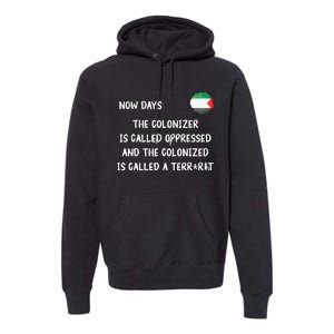 Free Palestine Support Middle East Peace Premium Hoodie