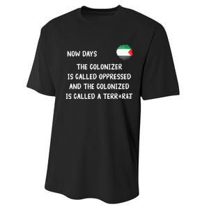 Free Palestine Support Middle East Peace Performance Sprint T-Shirt