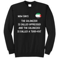 Free Palestine Support Middle East Peace Tall Sweatshirt