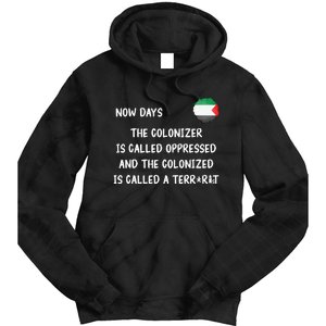 Free Palestine Support Middle East Peace Tie Dye Hoodie