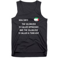 Free Palestine Support Middle East Peace Tank Top