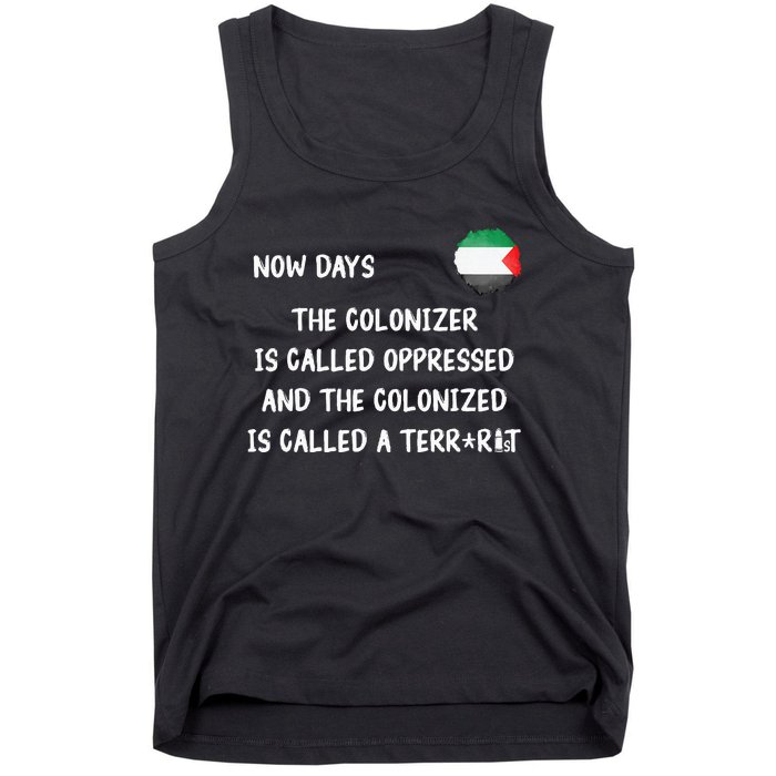 Free Palestine Support Middle East Peace Tank Top