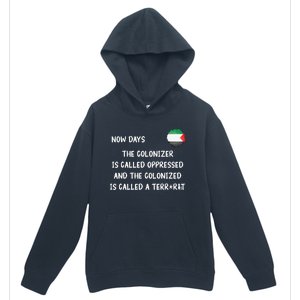 Free Palestine Support Middle East Peace Urban Pullover Hoodie