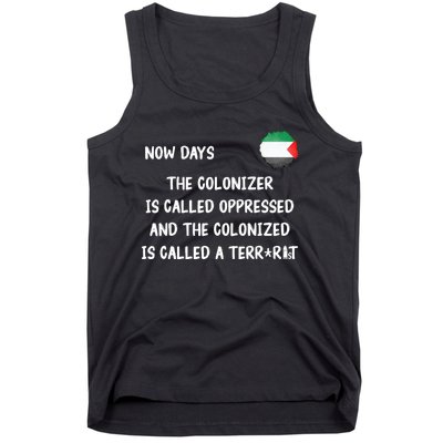 Free Palestine: Support Middle East Peace Tank Top