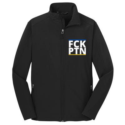 Fck PTN Support Ukraine Core Soft Shell Jacket