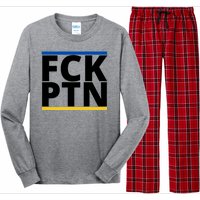 Fck PTN Support Ukraine Long Sleeve Pajama Set