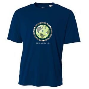 Fun Pickleball Shirt, Eat Sleep Pickleball, Pickleball For Life Cooling Performance Crew T-Shirt