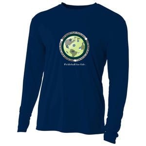 Fun Pickleball Shirt, Eat Sleep Pickleball, Pickleball For Life Cooling Performance Long Sleeve Crew