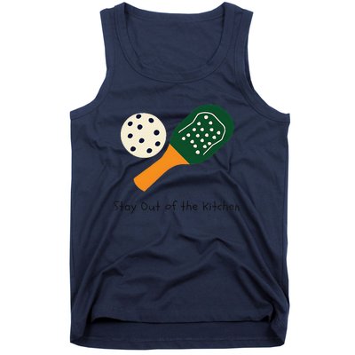 Funny Pickleball Stay Out Of The Kitchen Tank Top