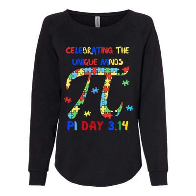 Funny Pi Symbol Design for Autism Awareness - Pi Day Autism Womens California Wash Sweatshirt