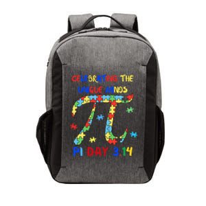 Funny Pi Symbol Design for Autism Awareness - Pi Day Autism Vector Backpack