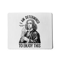 Funny Philosophy Spinoza Determinism Ice Cream Philosopher Mousepad
