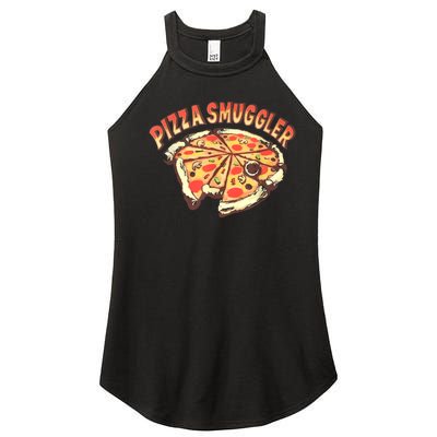 Funny Pizza Smuggler Gift For Pizza Lovers Women’s Perfect Tri Rocker Tank