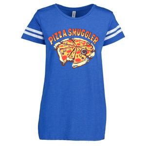 Funny Pizza Smuggler Gift For Pizza Lovers Enza Ladies Jersey Football T-Shirt