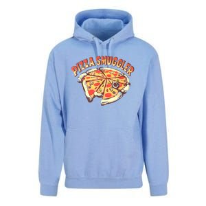 Funny Pizza Smuggler Gift For Pizza Lovers Unisex Surf Hoodie