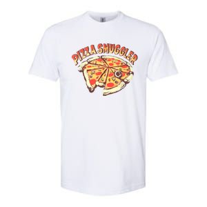 Funny Pizza Smuggler Gift For Pizza Lovers Softstyle CVC T-Shirt