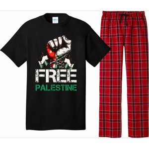 Free Palestine Save Gaza Strip Palestine Flag Pajama Set