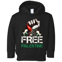 Free Palestine Save Gaza Strip Palestine Flag Toddler Hoodie