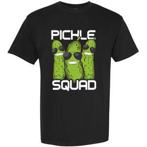 Funny Pickle Squad Novelty Gift Big Dill Gang Lover Garment-Dyed Heavyweight T-Shirt