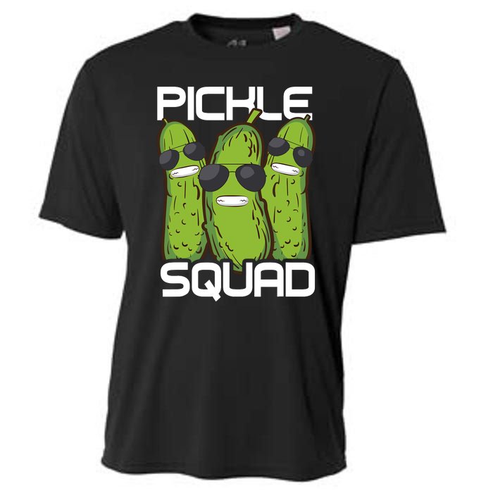 Funny Pickle Squad Novelty Gift Big Dill Gang Lover Cooling Performance Crew T-Shirt