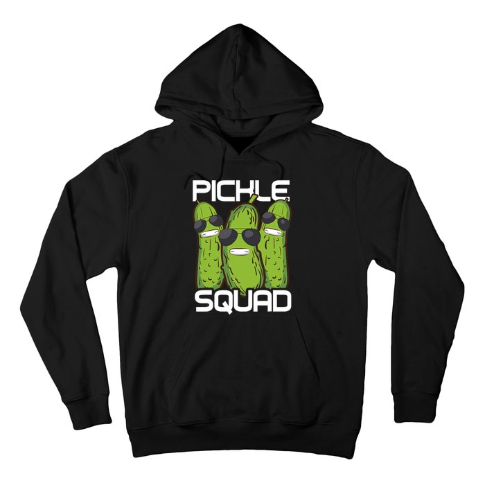 Funny Pickle Squad Novelty Gift Big Dill Gang Lover Hoodie