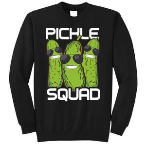 Funny Pickle Squad Novelty Gift Big Dill Gang Lover Sweatshirt