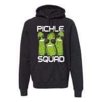 Funny Pickle Squad Novelty Gift Big Dill Gang Lover Premium Hoodie