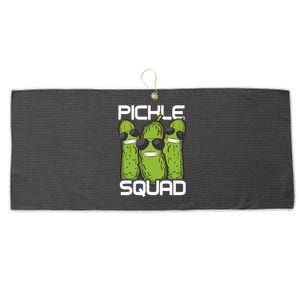 Funny Pickle Squad Novelty Gift Big Dill Gang Lover Large Microfiber Waffle Golf Towel