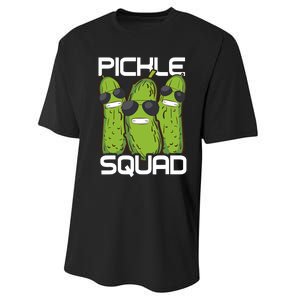 Funny Pickle Squad Novelty Gift Big Dill Gang Lover Performance Sprint T-Shirt