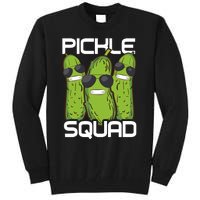 Funny Pickle Squad Novelty Gift Big Dill Gang Lover Tall Sweatshirt