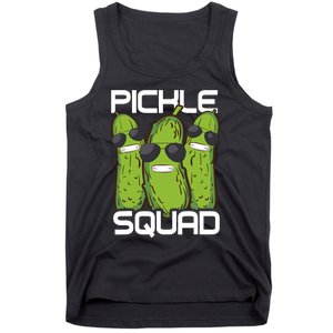 Funny Pickle Squad Novelty Gift Big Dill Gang Lover Tank Top