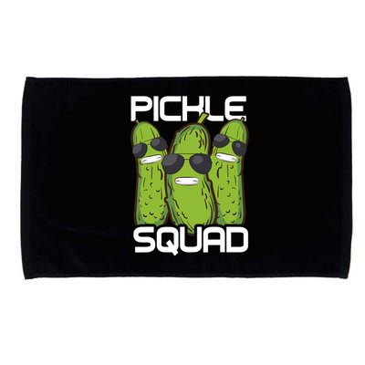 Funny Pickle Squad Novelty Gift Big Dill Gang Lover Microfiber Hand Towel