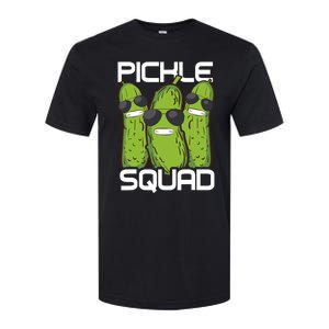 Funny Pickle Squad Novelty Gift Big Dill Gang Lover Softstyle CVC T-Shirt