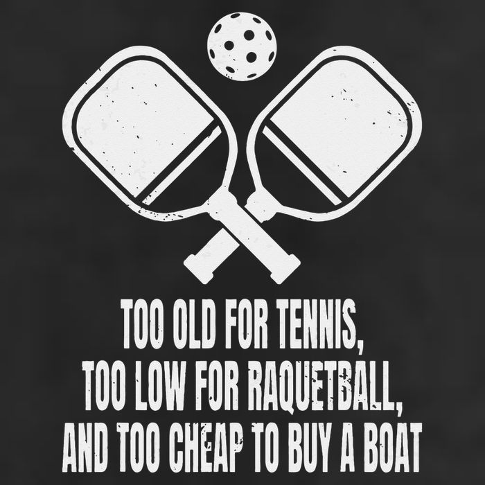 Funny Pickleball Saying Pickleball Quote Too Old For Tennis 11oz C Handle Ceramic Mug