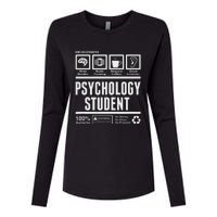 Funny Psychology Student Handling Information Womens Cotton Relaxed Long Sleeve T-Shirt