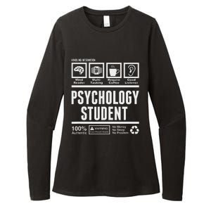 Funny Psychology Student Handling Information Womens CVC Long Sleeve Shirt