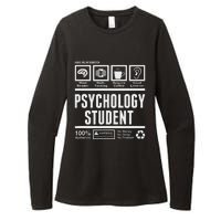 Funny Psychology Student Handling Information Womens CVC Long Sleeve Shirt